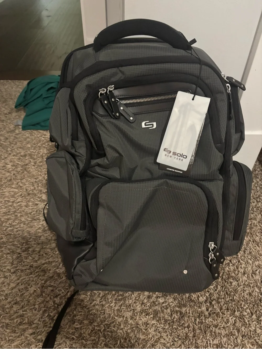 Solo New York Lexington Backpack – Gray